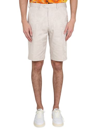 Etro jacquard bermuda shorts - etro - Modalova