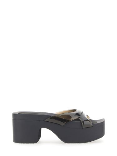 Platform sandal with square toe - alexander wang - Modalova