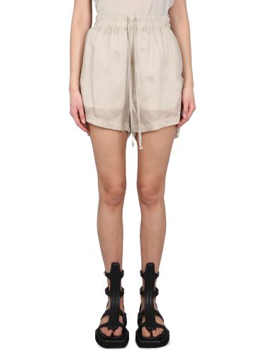 Rick owens short in cupro - rick owens - Modalova