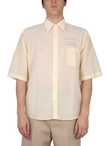 Acne studios shirt with logo - acne studios - Modalova