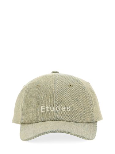 Baseball hat with logo embroidery - études - Modalova