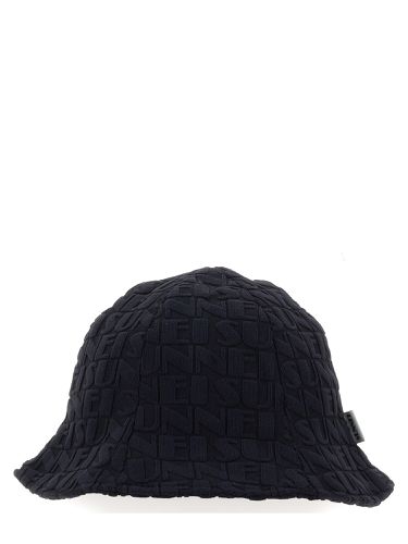 Sunnei bucket hat with logo pattern - sunnei - Modalova