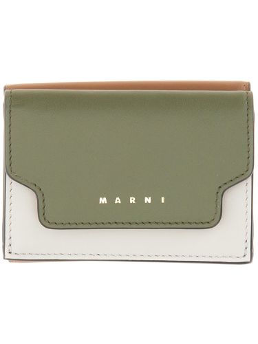 Marni tri-fold wallet - marni - Modalova