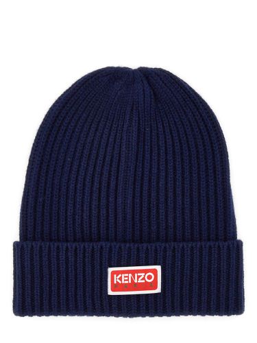 Kenzo knit hat with logo - kenzo - Modalova