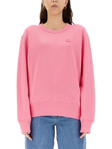 Acne studios face sweatshirt - acne studios - Modalova