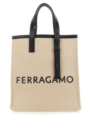 Ferragamo tote bag with logo - ferragamo - Modalova