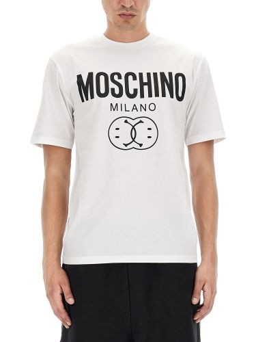 Moschino double smile t-shirt - moschino - Modalova
