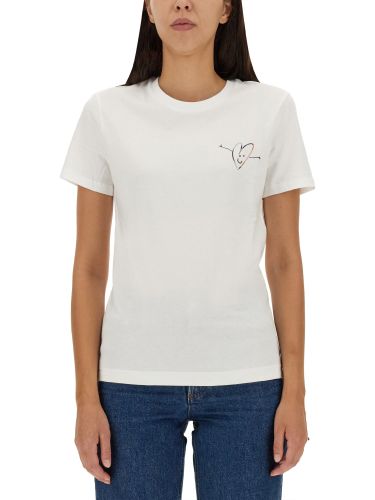 Spray swirl heart" t-shirt - ps by paul smith - Modalova