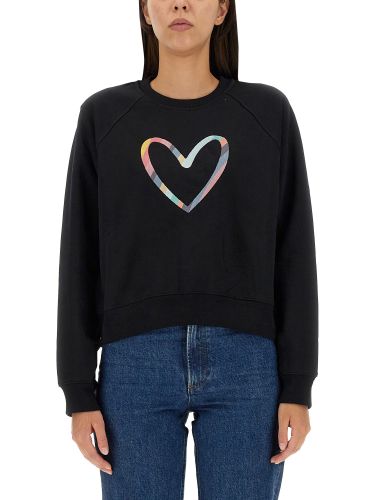 Spray swirl heart" sweatshirt - ps by paul smith - Modalova