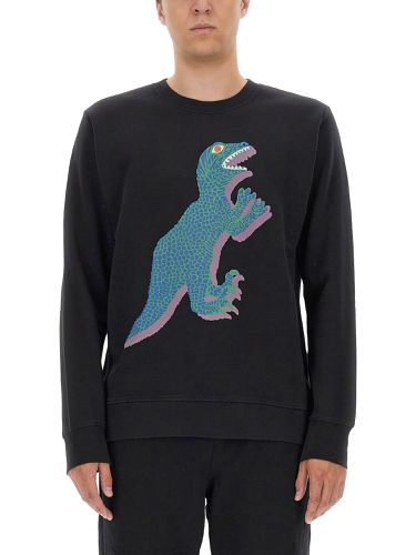 Dino print sweatshirt - ps by paul smith - Modalova