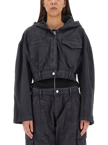 Moschino jeans cropped jacket - moschino jeans - Modalova