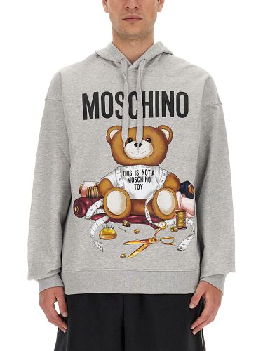 Moschino teddy print sweatshirt - moschino - Modalova