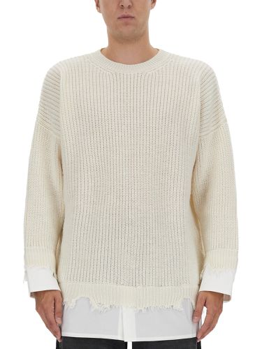 Shirt bottom sweater - mm6 maison margiela - Modalova
