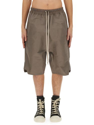 Rick owens cotton bermuda shorts - rick owens - Modalova