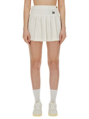 Palm angels monogram skirt - palm angels - Modalova