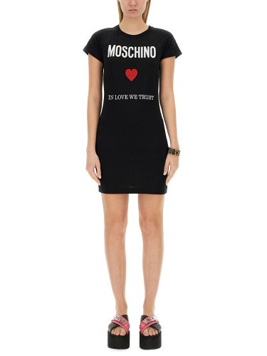 Moschino dress with logo - moschino - Modalova