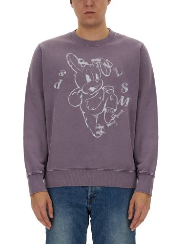 Sweatshirt with bunny print - ps by paul smith - Modalova