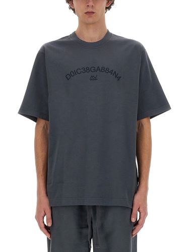 Dolce & gabbana t-shirt with logo - dolce & gabbana - Modalova