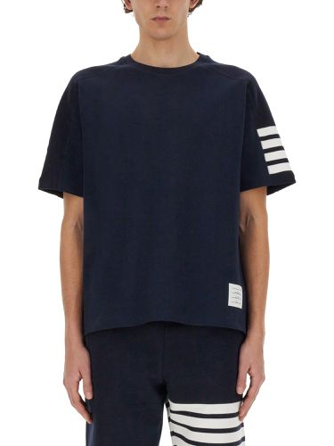 Thom browne "4 bar stripe" t-shirt - thom browne - Modalova