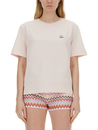 Missoni t-shirt with logo - missoni - Modalova