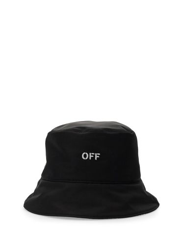 Off-white bucket hat with logo - off-white - Modalova