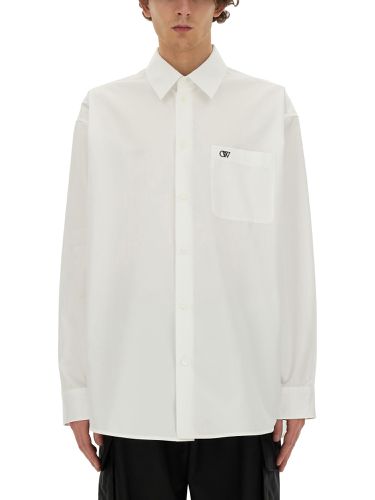 Off-white shirt with logo - off-white - Modalova