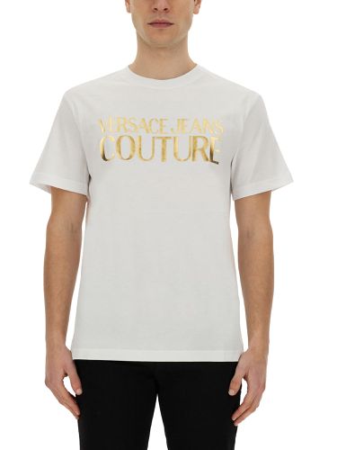 T-shirt with logo - versace jeans couture - Modalova