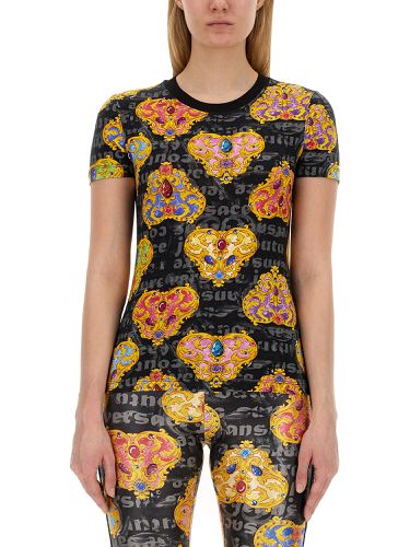 T-shirt with print - versace jeans couture - Modalova