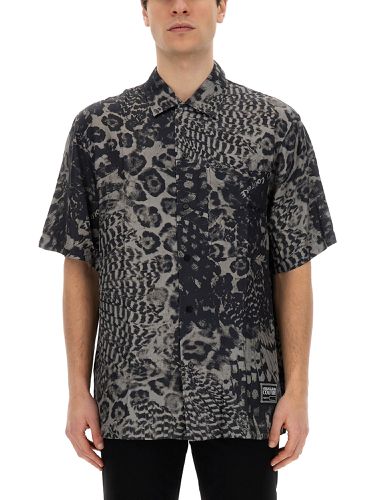 Versace jeans couture printed shirt - versace jeans couture - Modalova