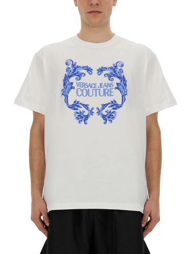 Cotton t-shirt - versace jeans couture - Modalova