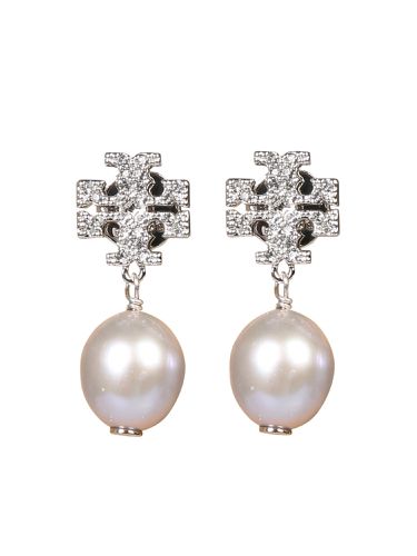 Tory burch kira earrings with pearl - tory burch - Modalova