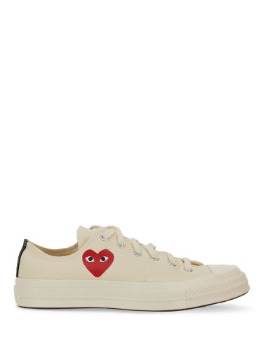 Sneaker with logo - comme des garcons play converse - Modalova