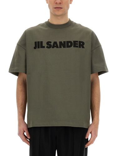 Jil sander t-shirt with logo - jil sander - Modalova