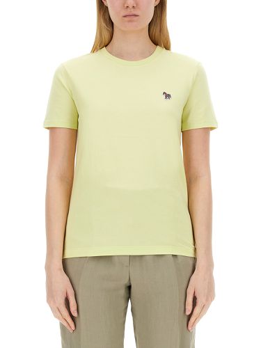 T-shirt with logo patch - ps by paul smith - Modalova