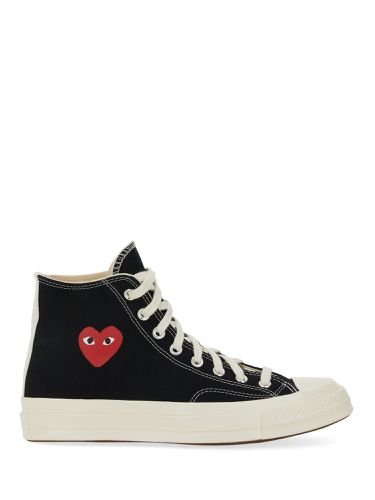 Sneaker with logo - comme des garcons play converse - Modalova