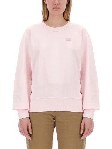 Acne studios sweatshirt with logo - acne studios - Modalova