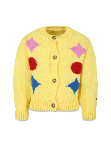 Sparkles intarsia cardigan - bobo choses - Modalova