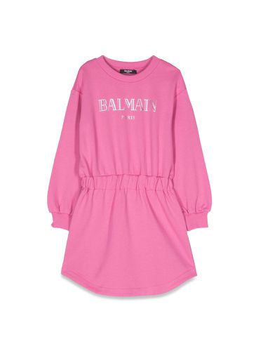 Balmain sweatshirt dress - balmain - Modalova