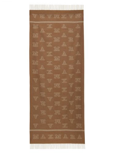 Max mara jacquard camel stole - max mara - Modalova