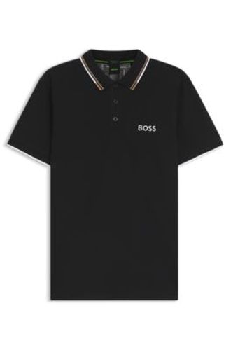 Polo Regular Paddy Actif en piqué stretch à séchage rapide - Boss - Modalova