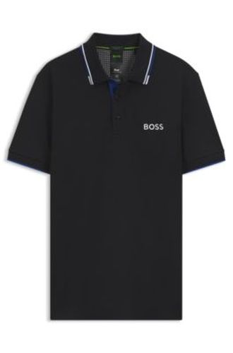 Polo Regular Paddy Actif en piqué stretch à séchage rapide - Boss - Modalova