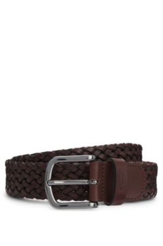Ceinture en cuir tressée - Boss - Modalova