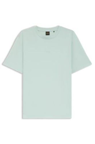 T-shirt Relaxed à logo imprimé à effet superposé - Boss - Modalova