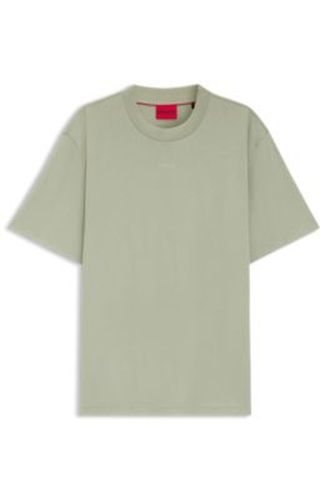 T-shirt Relaxed avec logo central - HUGO - Modalova