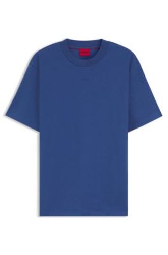 T-shirt Relaxed en jersey de coton à logo imprimé - HUGO - Modalova