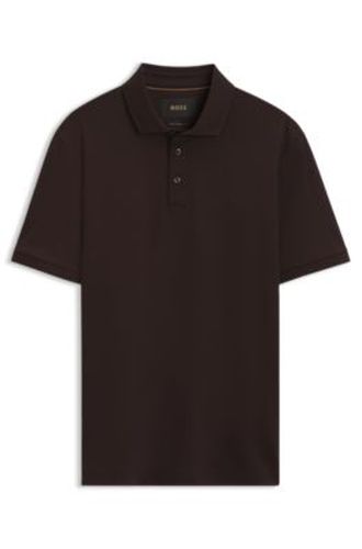 Polo Regular en coton italien mercerisé - Boss - Modalova