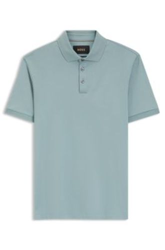 Polo en coton mercerisé - Boss - Modalova