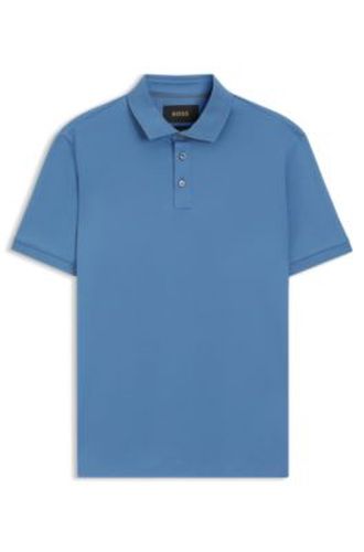 Polo Regular en coton italien mercerisé - Boss - Modalova
