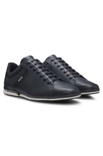 Baskets en cuir avec doublure anti-odeurs - Boss - Modalova