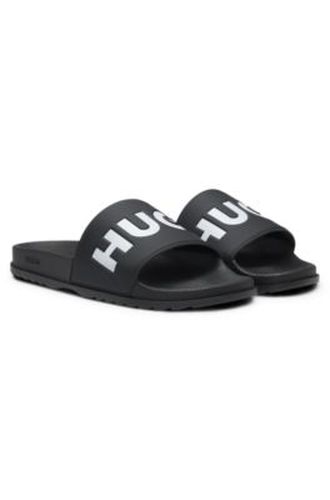Mules avec bride logo - HUGO - Modalova